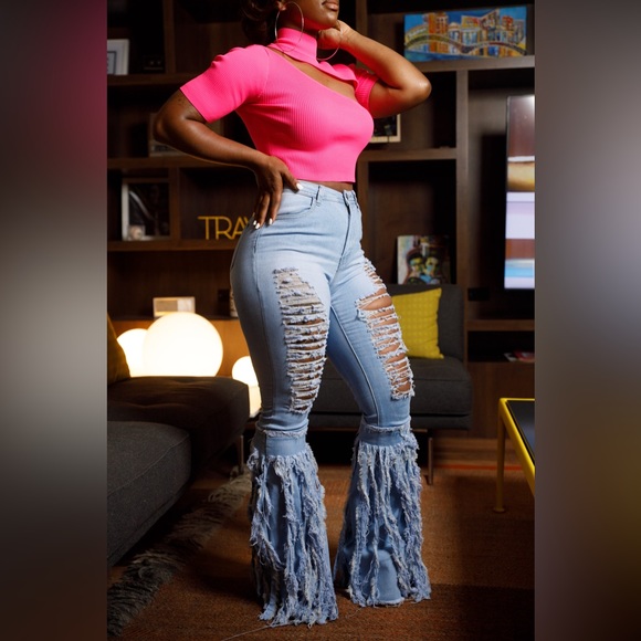 Fringe Jeans - Picture 2 of 3